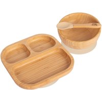 Children's Bamboo Suction Dinner Set - Beige