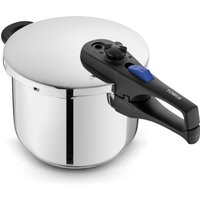 6L 22cm Pressure Cooker Stainless Steel - Stainless Steel