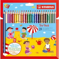 Triangular Colouring Pencil - STABILO Trio Thick - Multi-colour