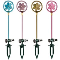 1 x Metal Flower Garden Water Sprinkler Stake - Random