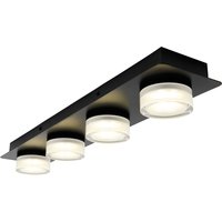 Bolton 4 Light Bathroom Spotlight Bar - Black