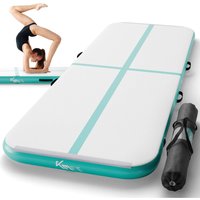 5m Inflatable Airtrack Gym Mat - Mint-green