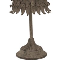 Rustic Decorative Tree with Star Elegant Organic Home Accent - Light Brown