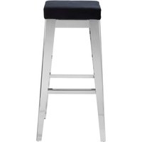 Horizon Silver Bar Stool - Silver
