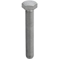 Unifix Grade 8.8 HT Hexagon Setscrews DIN 933 Galv - M24 x 60 - Grey