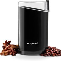 Emperial Electric Coffee Bean and Spice Grinder - Black