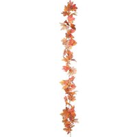 Artificial Autumn Maple Garland - Autumn Pink