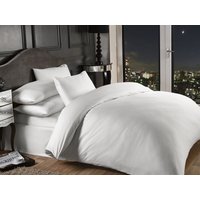 Grosvenor Fitted Sheet - White / Double
