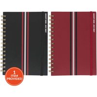 2027 Red and Black Stripe Diary