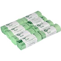 All-Green 6 Litre Compostable Food Waste Bin Liners - Green / 8