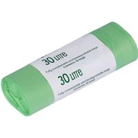 All-Green 30 Litre Compostable Food Waste Bin Liners - Green / 1