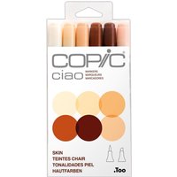 Copic Ciao 6 Piece Set - Primary - Skin