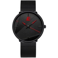 , Men's Business Quartz Watch - Red , Men's Business Quartz Watch - Red