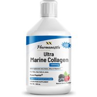 Marine Collagen Liquid 10000mg Sugar Free, Hydrolysed Peptides - White