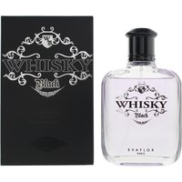 Evaflor Whisky Black Eau De Toilette 100ml Spray For Him - Black