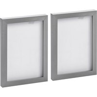 Photo Frames - A5 (6x8") - Pack of 2 - Grey