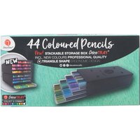 Pack of 44 Artist Pencils in Deco Tray