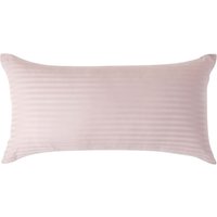 330 Thread Count Egyptian Cotton Housewife Pillowcase - Dusty Pink / 80cm / 40cm