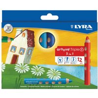 Lyra Groove Triple One 12 Piece Set - Multi Colour