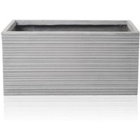 Fibrecotta Berniss Trough Planter - Grey