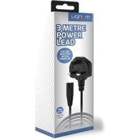 Venom 3 Metre Replacement Power Cable for PS5 and PS4 - Black Venom 3 Metre Replacement Power Cable for PS5 and PS4 - Black