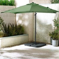 Cantilever Square Parasol - Green