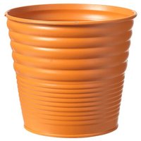 Set of 3 Tin Indoor Plant Pots - Tango