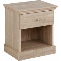DHP Binz End Table Brown Oak Look - Oak