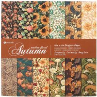 Autumn Modern Floral Paper Pad