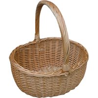 Buff Hollander Shopping Basket - Brown