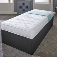Cooltouch Essentials White Quilted Value Spring - White / Junior