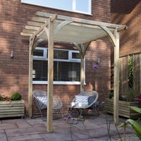 Ultima Pergola with Canopy Kit - Cream / 2.5m