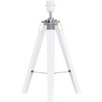 Clipper Tripod Table Lamp - White / 36cm / Base Only