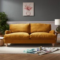 GRS, Halo Sofa - Mustard Velvet GRS, Halo Sofa - Mustard Velvet