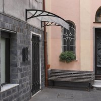 Transparent Over-Door Canopy - Clear / 150cm