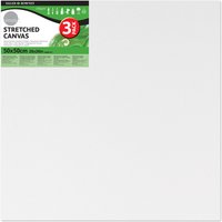 Daler Simply Canvas 3 pack Various Sizes - White / 50x50cm