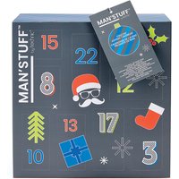 Man'Stuff 24 Days Advent Calendar Festive Grooming Surprises - black