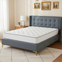 Mattress with 7-Zone Pocket Springs - White / Double