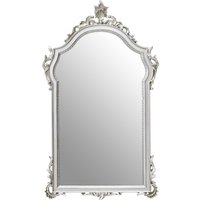 Matera Gold Wall Mirror With Ring - Silver