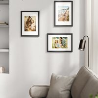 SONGMICS A4 Picture Frames, Photo Frames - Black