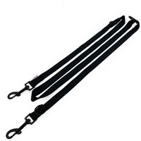 HugglePets 10 In 1 Training Dog Lead - Orange, 200 x 1.9cm - Black