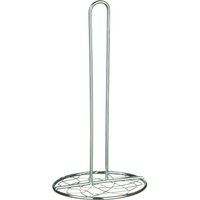 Helix Chrome Finish Kitchen Roll Holder - Silver