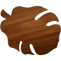 Mimo Leaf Chopping and Serving Board - Brown
