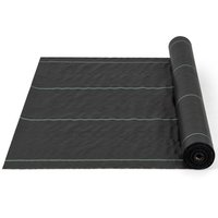 Garden Weed Barrier Fabric - Black