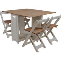 Mercers Furniture, Corona Grey Wax Butterfly Dining Set - Distressed Grey Wax Mercers Furniture, Corona Grey Wax Butterfly Dining Set - Distressed Grey Wax