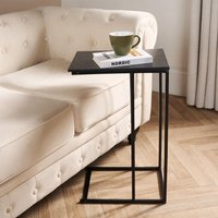 C Shape Side Table - Black