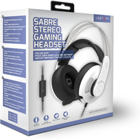 Venom Sabre Multi-Format Gaming Headset in White - White