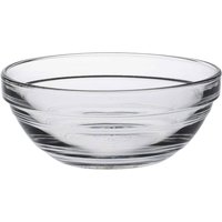 Lys Stacking Glass Cooking Ingredients Food Bowl - Clear / 0.24l