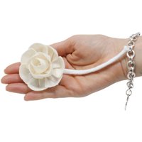 Natural Diffuser Flowers Small Lotus on String - Cream