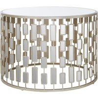 Raina Large Round Coffee Table - Gold
